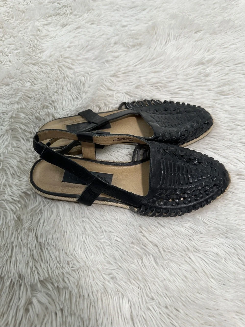 🥕 Vintage Ipanema Leather Sling Back Sandals